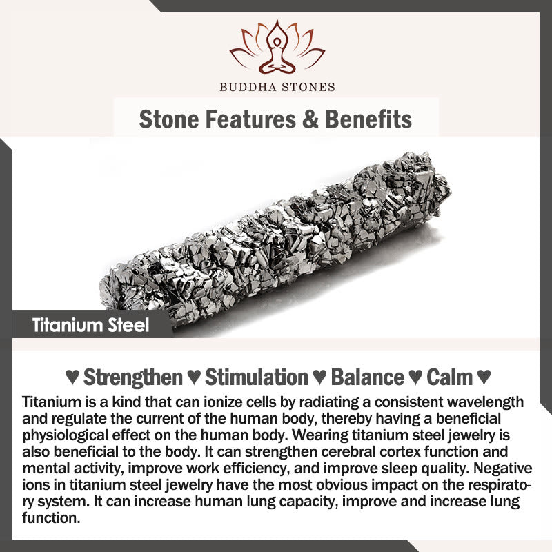 Buddha Stones "Sending Calm and Elegance"Titanium Steel Jade Earrings Includes Gift Message Card