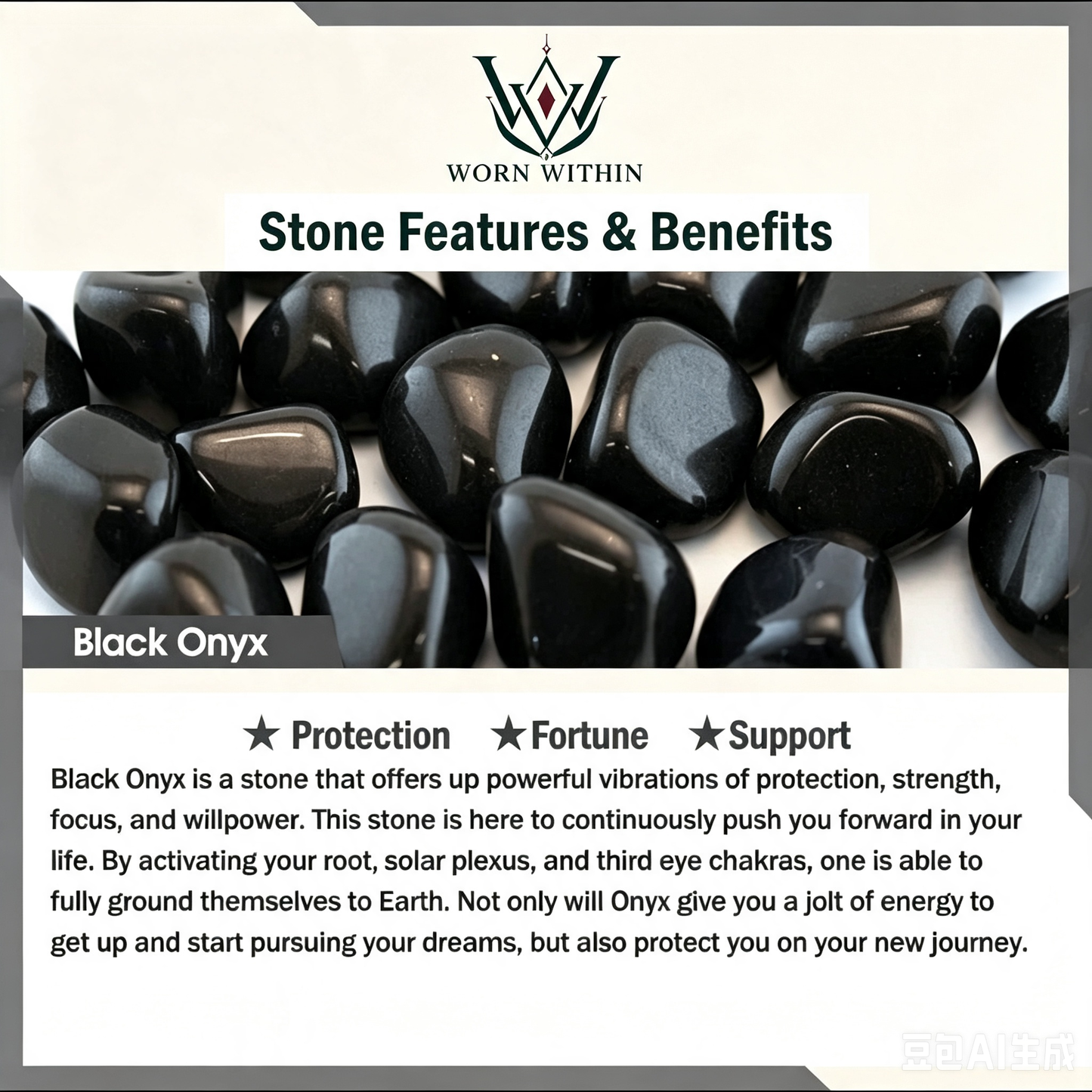 WORN WITHIN Natural Tiger's Eye Stone Healing Necklace