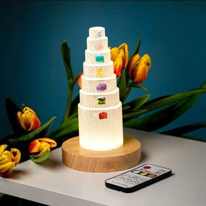The Stress Shield Lamp - 7 Stones of Healing
