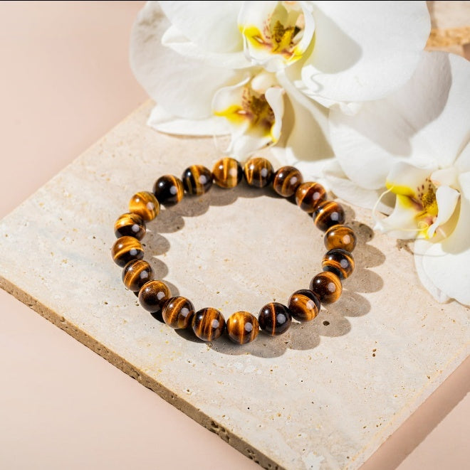 Built to Win – 7A Grade Tiger's Eye Bracelet