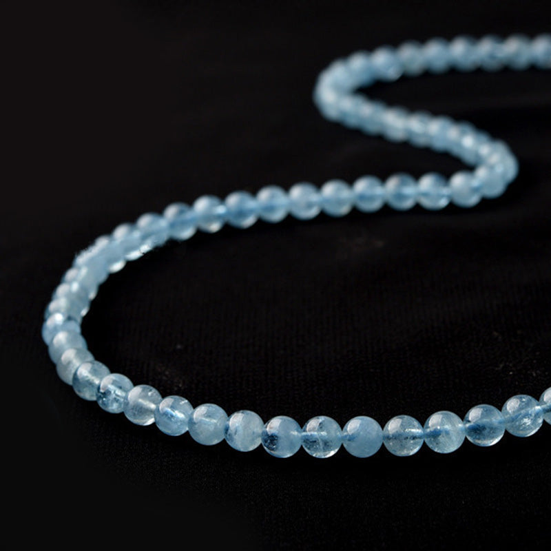 WORN WITHIN Natural Aquamarine Peace Healing Bracelet