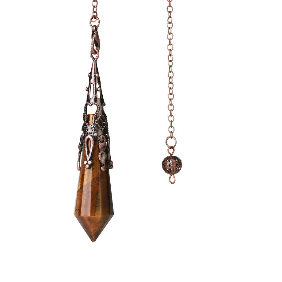WORN WITHIN Natural Tiger's Eye Stone Healing Necklace