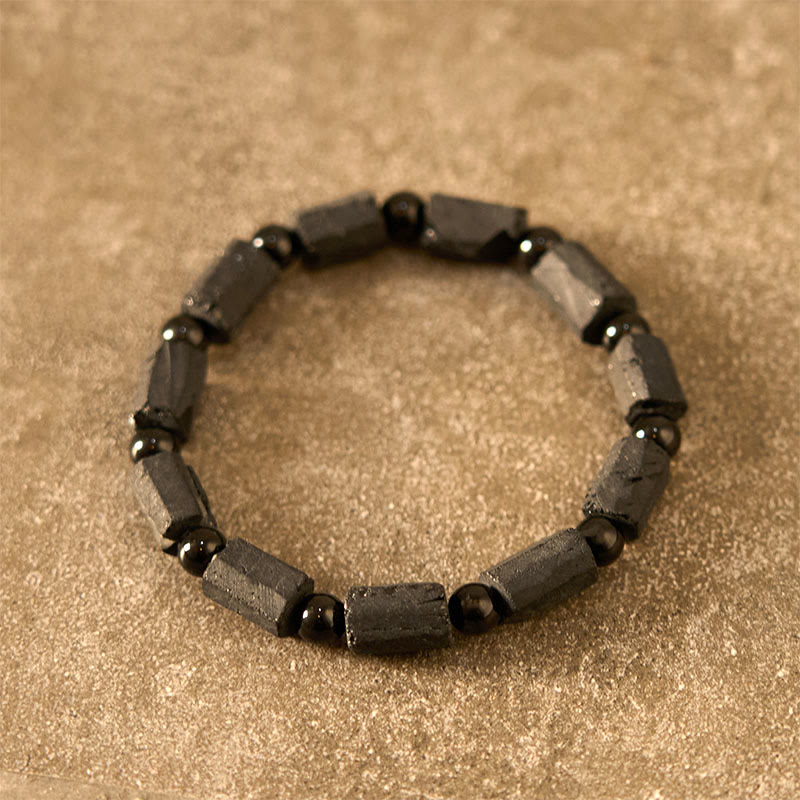 WORN WITHIN Black Tourmaline Wisdom Bracelet