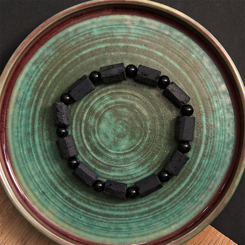 WORN WITHIN Black Tourmaline Wisdom Bracelet