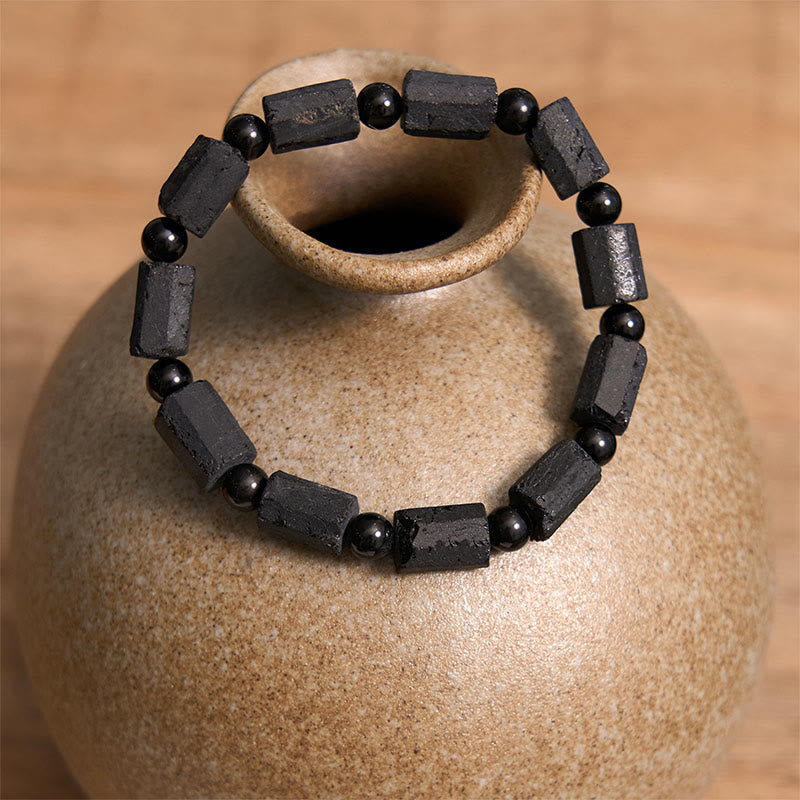 WORN WITHIN Black Tourmaline Wisdom Bracelet
