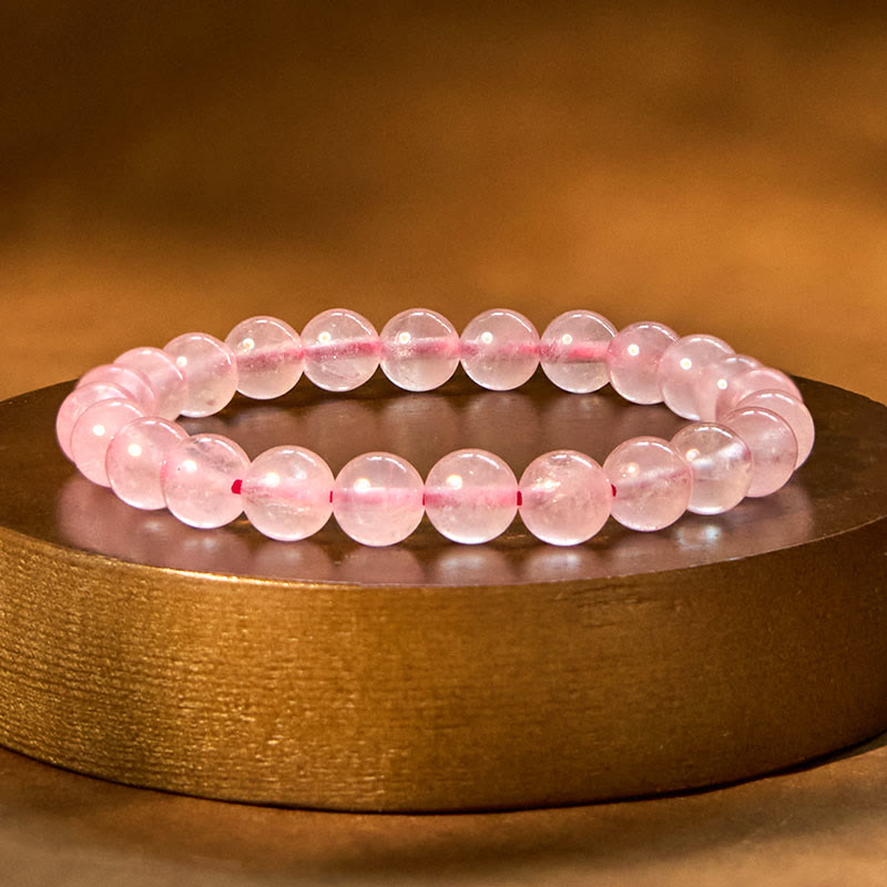 WORN WITHIN Rose Quartz Healing Energy Bracelet