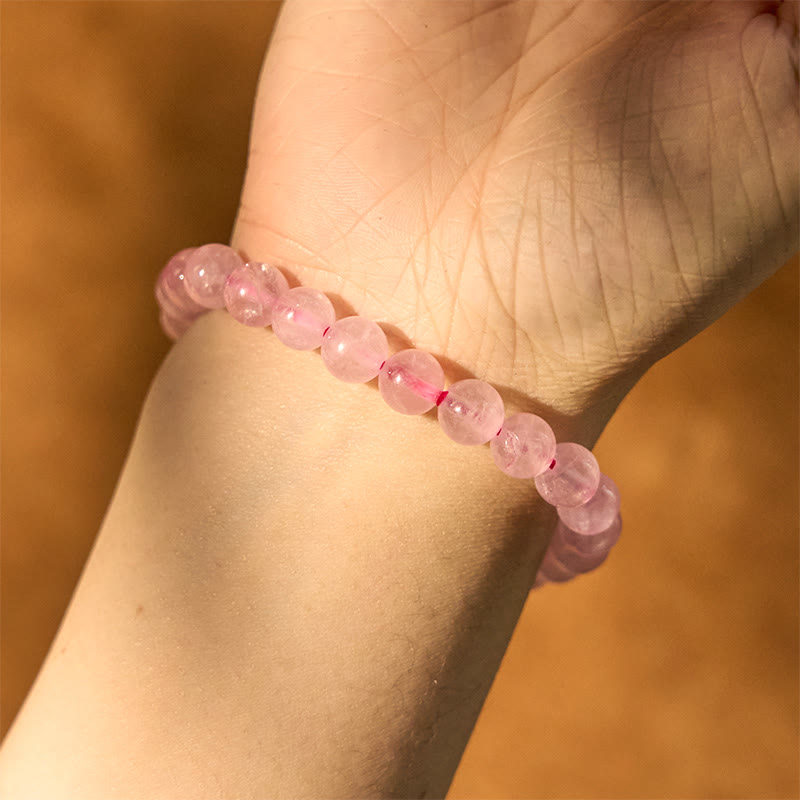 WORN WITHIN Rose Quartz Healing Energy Bracelet