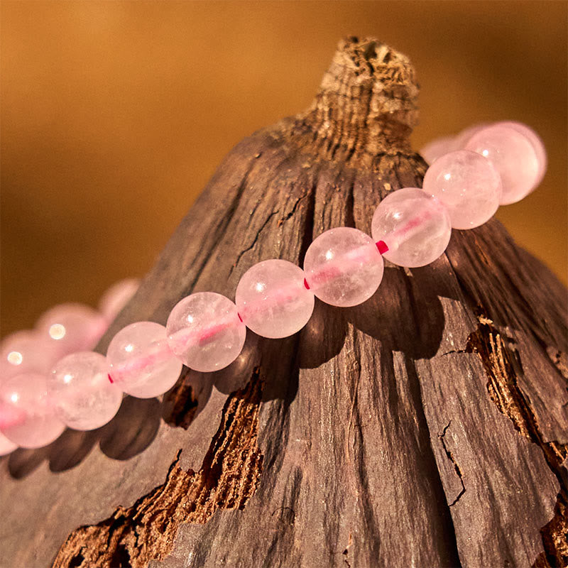 WORN WITHIN Rose Quartz Healing Energy Bracelet