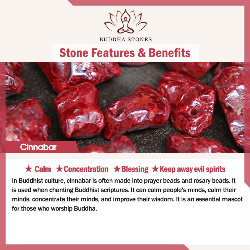 Buddha Stones Strawberry Quartz Citrine Five Elements Fu Character Luck Bracelet