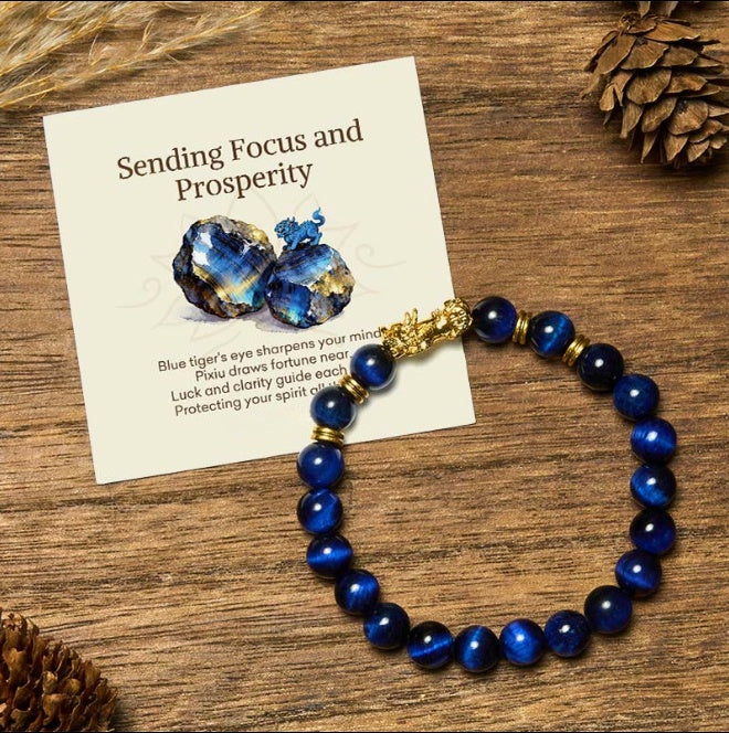 Tiger's Eye Pixiu Bracelet
