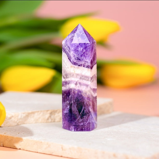 Cycle Breaker - Chevron Amethyst Point of Transformation