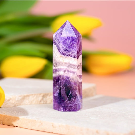 Cycle Breaker - Chevron Amethyst Point of Transformation