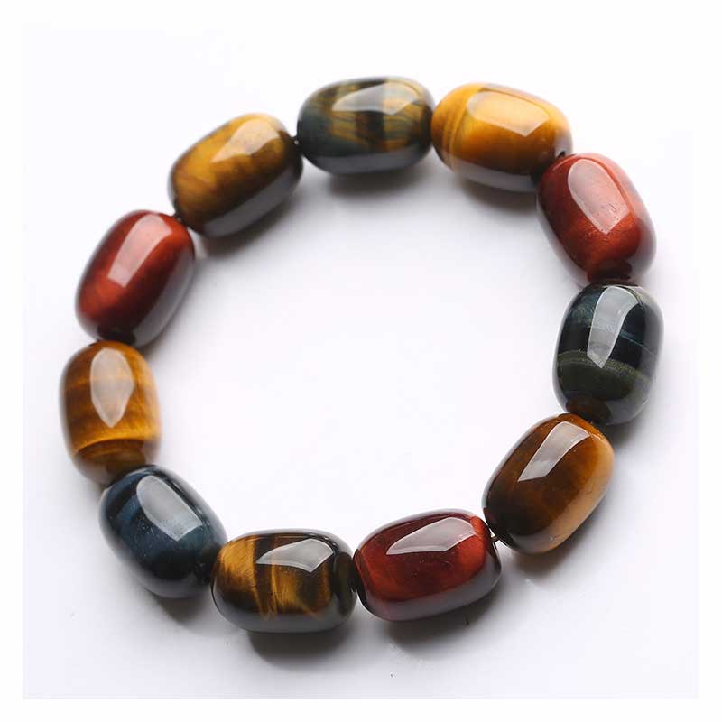 WORN WITHIN Natural Tiger Eye Healing Protection Bracelet