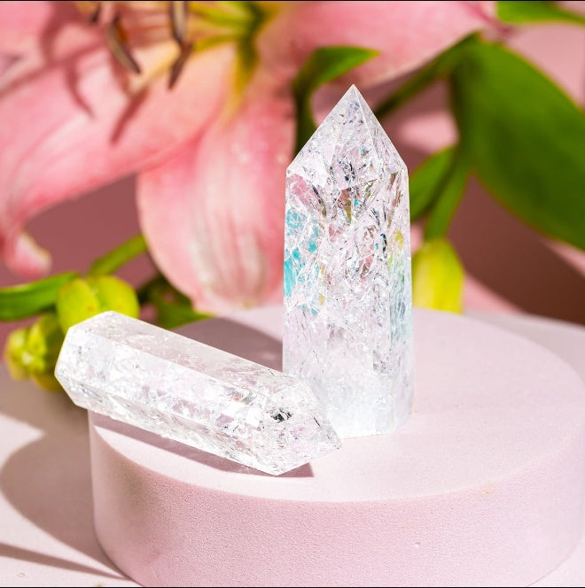 Limitless Manifestation - Ice Quartz Point