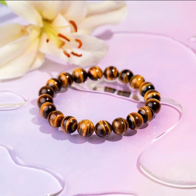 Built to Win – 7A Grade Tiger's Eye Bracelet