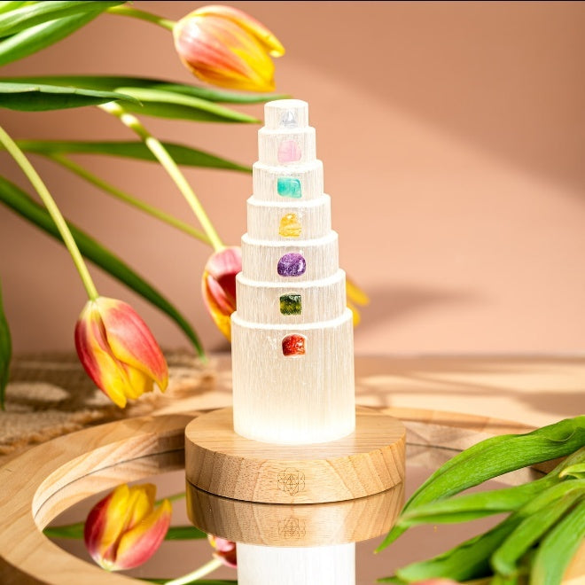 The Stress Shield Lamp - 7 Stones of Healing