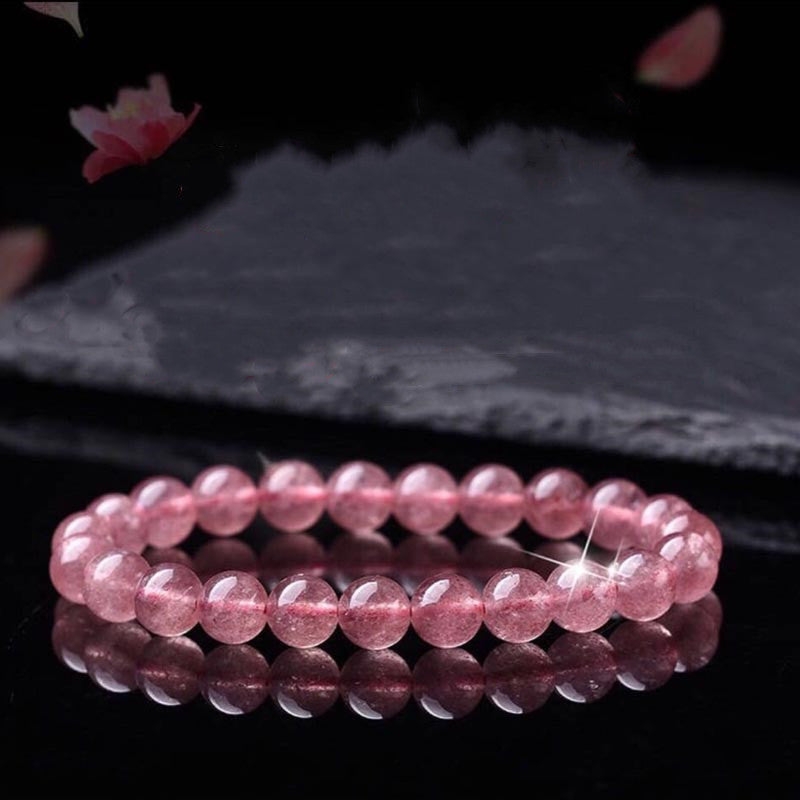 WORN WITHIN Natural Rose Quartz Love Caring Bracelet