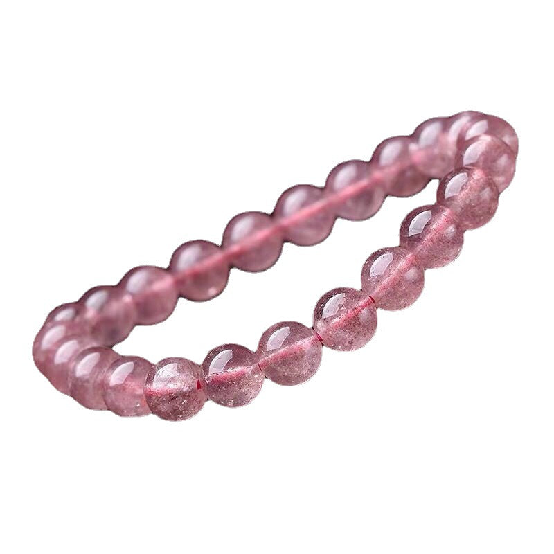 WORN WITHIN Natural Rose Quartz Love Caring Bracelet