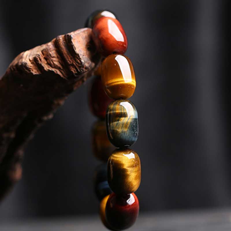 WORN WITHIN Natural Tiger Eye Healing Protection Bracelet