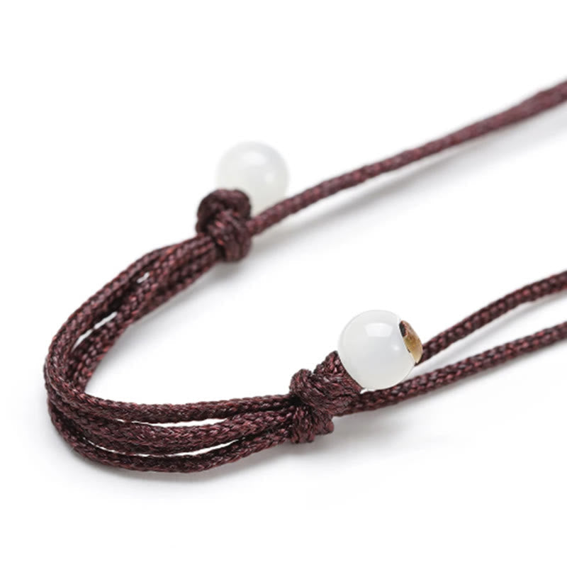 WORN WITHIN Natural Black Tourmaline Positive Rope Necklace Pendant