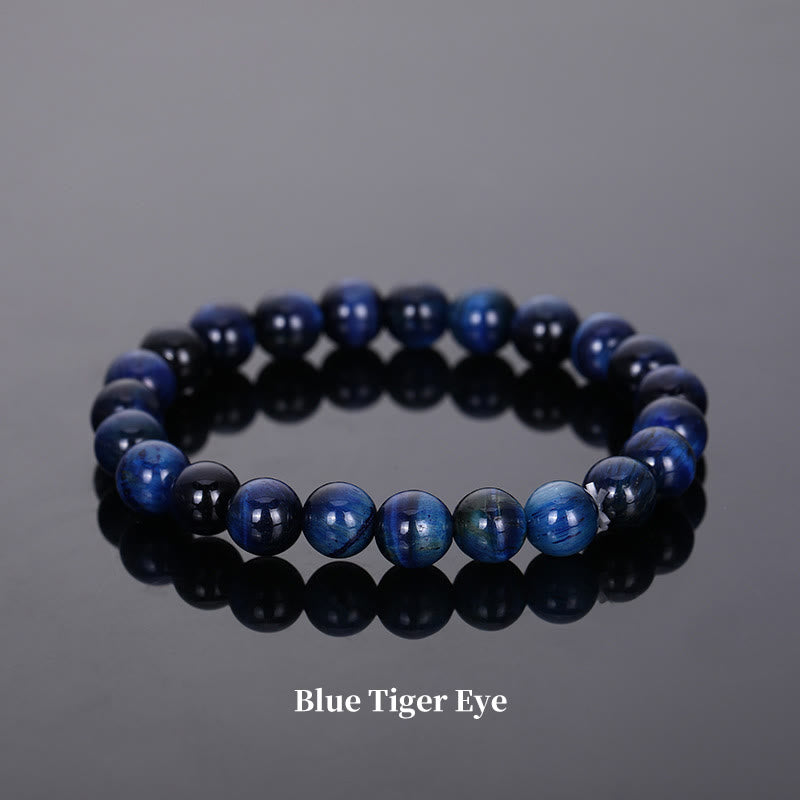 Buddha Stones "All the Best for Love and Harmony" Stone Quartz Bracelet Includes Gift Message Card