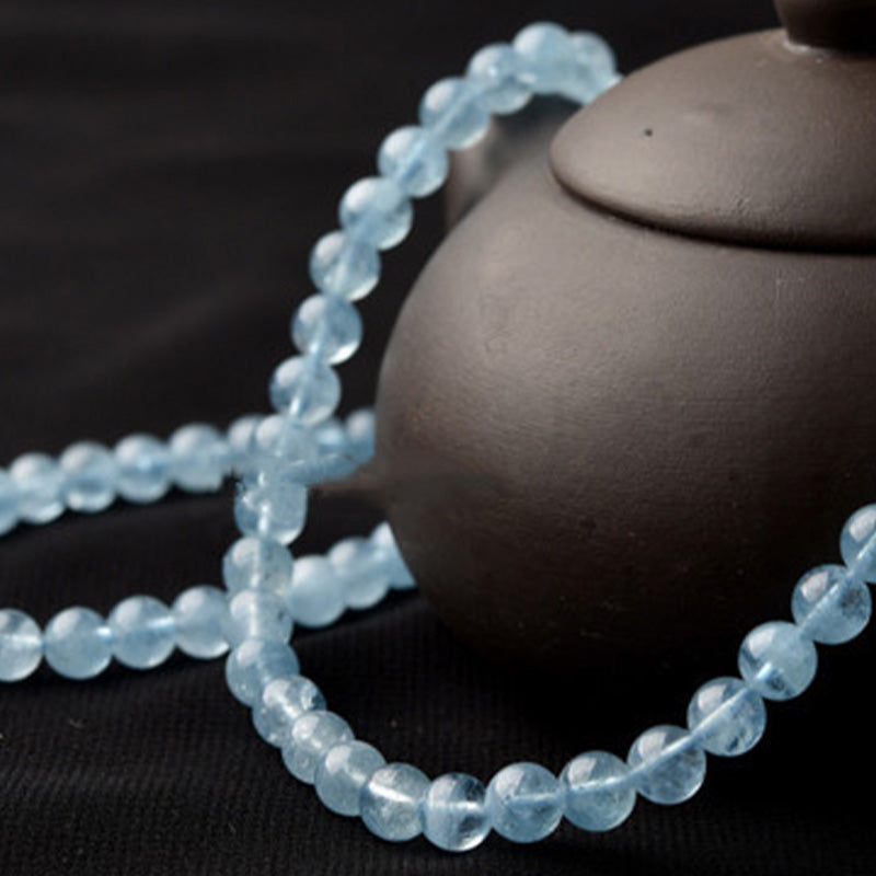 WORN WITHIN Natural Aquamarine Peace Healing Bracelet
