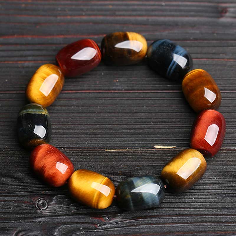 WORN WITHIN Natural Tiger Eye Healing Protection Bracelet
