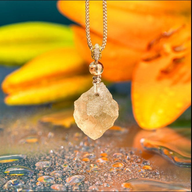 The Destiny Relic – Libyan Desert Glass Pendant